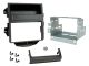 Connects2 CT23PO07 Matt Black Double DIN Fascia for Porsche Macan 2014> 2016