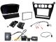 Connects2 CTKBM25 BMW 5 Series E60 Non LCI 2003> 2007 Black Double DIN Installation Kit