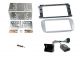 Connects2 CTKFD52 Ford Focus/Mondeo 07> Double Din Radio Installation Kit Silver