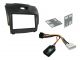 Connects2 CTKIZ01 Isuzu D-Max 2012> Grey/Silver Double DIN Fascia Fitting Kit 