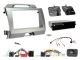 Connects2 CTKKI29 Kia Sportage 2011> Non Amplified Silver Single/Double DIN Radio Installation Kit