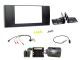 Connects2 CTKLR04 Land Rover Range Rover (L322) 2002> 2005 Black Double DIN Radio Installation Kit