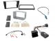 Connects2 CTKMB06 Mercedes E Class W211 2002> 2009 Black Double DIN Radio Installation Kit