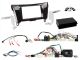 Connects2 CTKNS04 Nissan Qashqai Visia 2014> Black Double DIN Installation Kit 