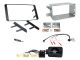 Connects2 CTKTY04 Toyota Fortuner 2007> Black Double DIN Radio Installation Kit