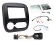 Connects2 CTKVX50 Vauxhall Vivaro 2014> Matt Black Double DIN Facia Installation Kit